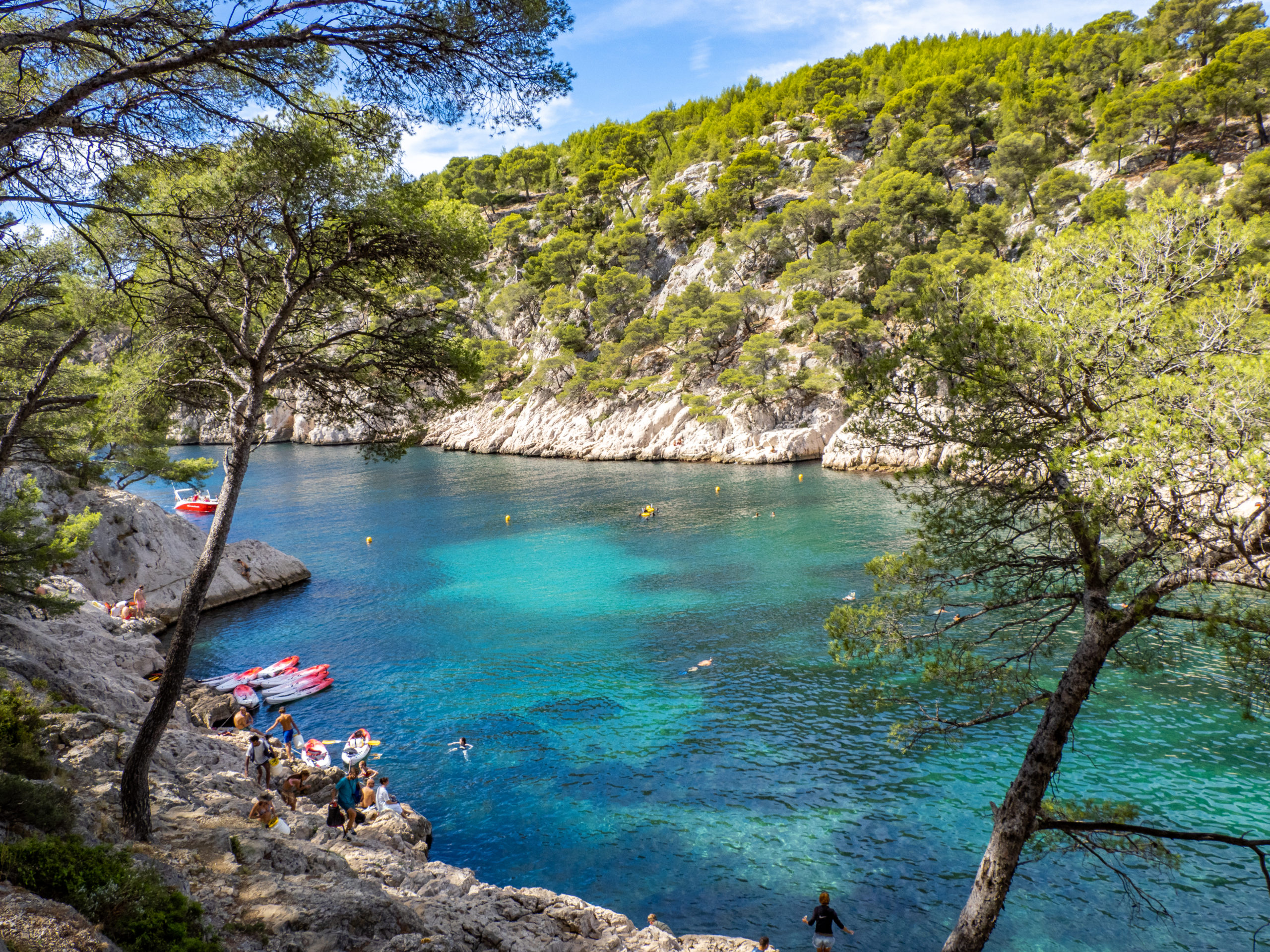 Calanque Port Pin - Retraite yoga - Emyana Kinésiologie